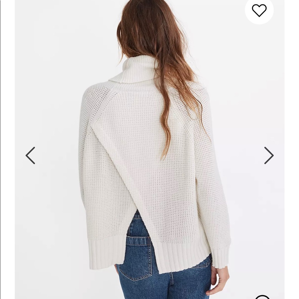 Madewell Colorblock Crossback Sweater
